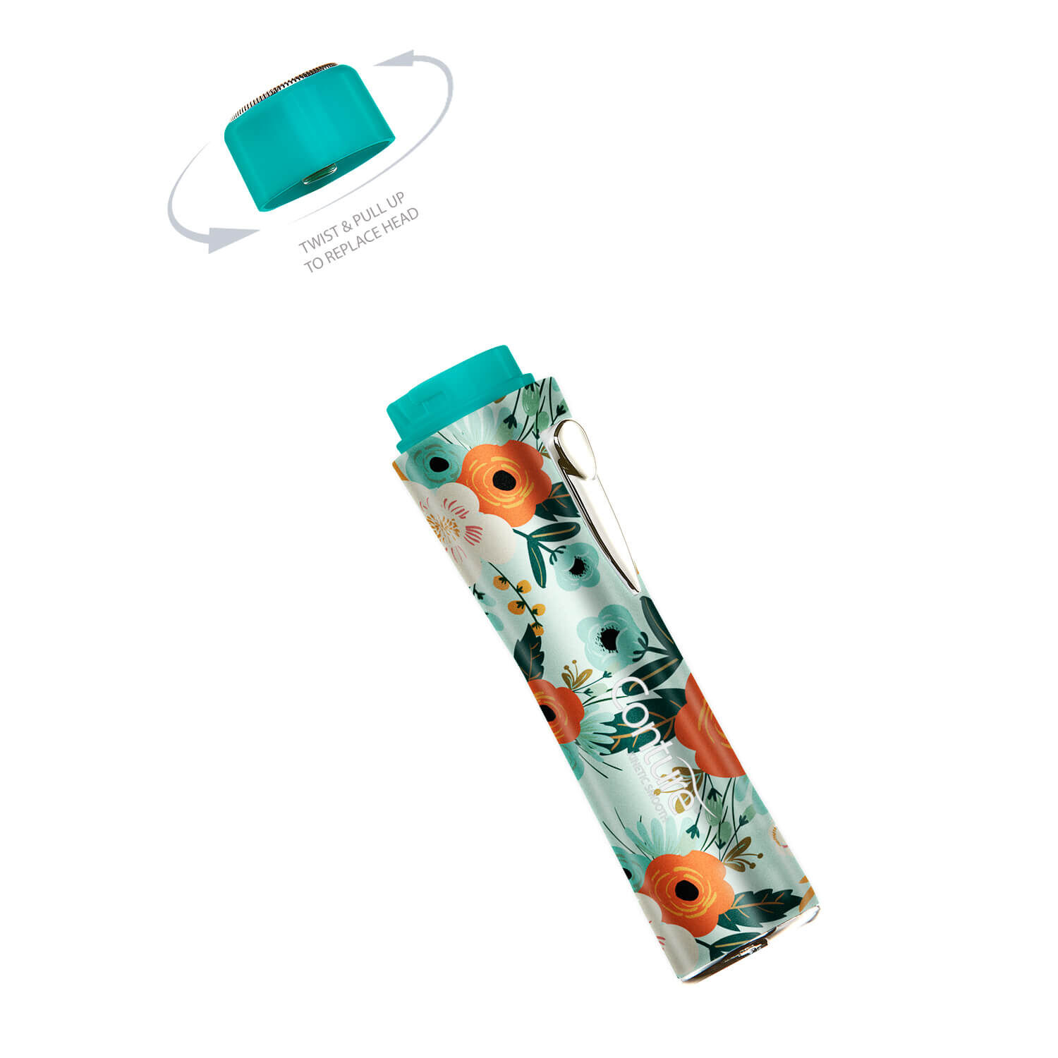 Conture Kinetic Smooth Hair Remover & Skin Refining Polisher Turquoise Poppy Image - 31